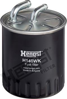 Hengst Filter H140WK - Fuel filter autospares.lv