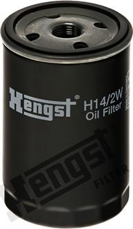 Hengst Filter H14/2W - Oil Filter autospares.lv