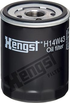 Hengst Filter H14W43 - Oil Filter autospares.lv