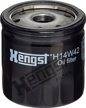 Hengst Filter H14W42 - Oil Filter autospares.lv