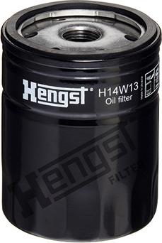 Hengst Filter H14W13 - Oil Filter autospares.lv