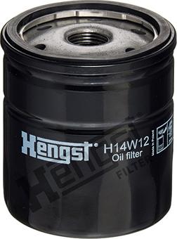 Hengst Filter H14W12 - Oil Filter autospares.lv