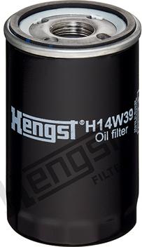 Hengst Filter H14W39 - Oil Filter autospares.lv