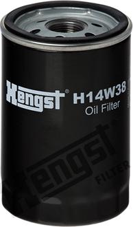 Hengst Filter H14W38 - Oil Filter autospares.lv