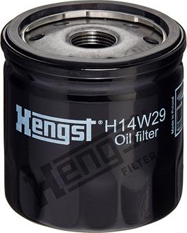 Hengst Filter H14W29 - Oil Filter autospares.lv