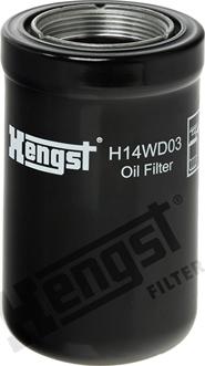 Hengst Filter H14WD03 - Filter, operating hydraulics autospares.lv