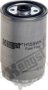 Hengst Filter H159WK - Fuel filter autospares.lv