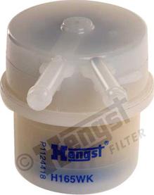 Hengst Filter H165WK - Fuel filter autospares.lv