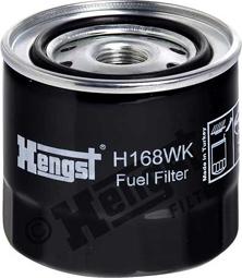 Hengst Filter H168WK - Fuel filter autospares.lv