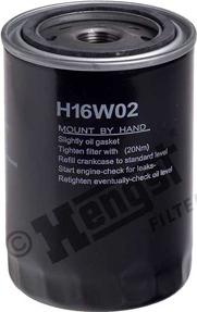 Hengst Filter H16W02 - Oil Filter autospares.lv