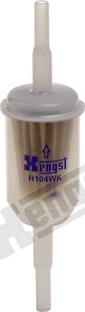 Hengst Filter H104WK - Fuel filter autospares.lv