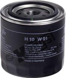 Hengst Filter H10W01 - Oil Filter autospares.lv
