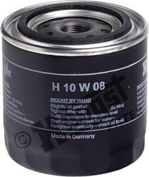 Hengst Filter H10W08 - Oil Filter autospares.lv