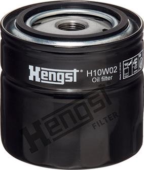 Hengst Filter H10W02 - Oil Filter autospares.lv