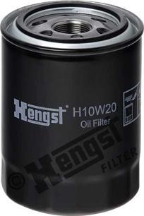 Hengst Filter H10W20 - Oil Filter autospares.lv