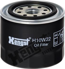 Hengst Filter H10W22 - Oil Filter autospares.lv