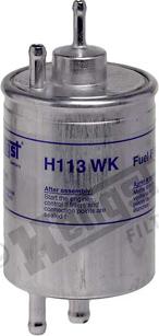 Hengst Filter H113WK - Fuel filter autospares.lv