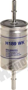 Hengst Filter H189WK - Fuel filter autospares.lv