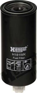 Hengst Filter H181WK - Fuel filter autospares.lv