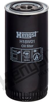 Hengst Filter H18W01 - Oil Filter autospares.lv