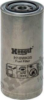 Hengst Filter H18WK05 - Fuel filter autospares.lv