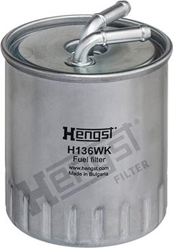 Hengst Filter H136WK - Fuel filter autospares.lv