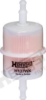 Hengst Filter H137WK - Fuel filter autospares.lv