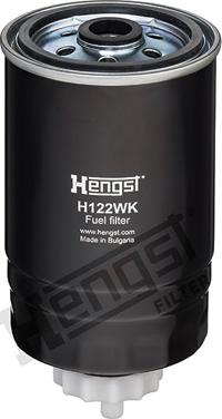 Hengst Filter H122WK - Fuel filter autospares.lv