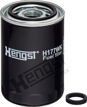 Hengst Filter H177WK - Fuel filter autospares.lv