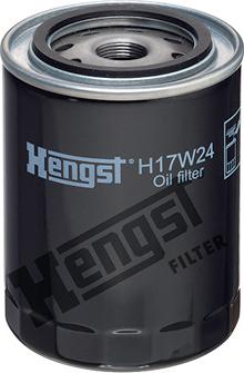 Hengst Filter H17W24 - Oil Filter autospares.lv