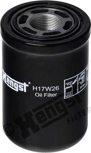 Hengst Filter H17W26 - Hydraulic Filter, automatic transmission autospares.lv