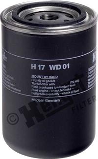 Hengst Filter H17WD01 - Oil Filter autospares.lv