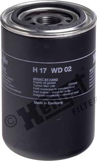 Hengst Filter H17WD02 - Oil Filter autospares.lv