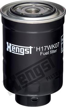 Hengst Filter H17WK07 - Fuel filter autospares.lv