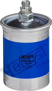 Hengst Filter H80WK04 - Fuel filter autospares.lv