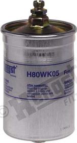 Hengst Filter H80WK05 - Fuel filter autospares.lv