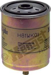 Hengst Filter H81WK01 - Fuel filter autospares.lv