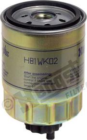 Hengst Filter H81WK02 - Fuel filter autospares.lv
