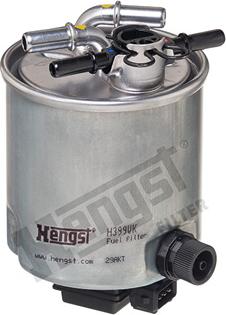 Hengst Filter H399WK - Fuel filter autospares.lv