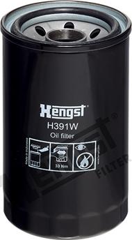 Hengst Filter H391W - Oil Filter autospares.lv