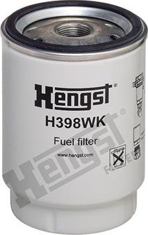 Hengst Filter H398WK - Fuel filter autospares.lv