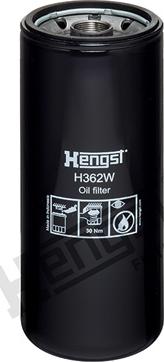 Hengst Filter H362W - Oil Filter autospares.lv