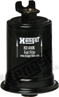 Hengst Filter H314WK - Fuel filter autospares.lv