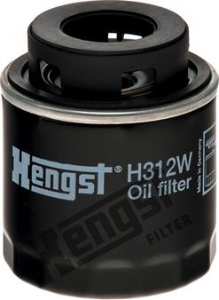 Hengst Filter H312W - Oil Filter autospares.lv