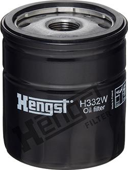 Hengst Filter H332W - Oil Filter autospares.lv