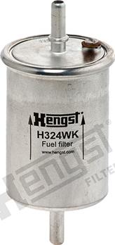 Hengst Filter H324WK - Fuel filter autospares.lv