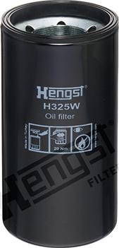 Hengst Filter H325W - Oil Filter autospares.lv