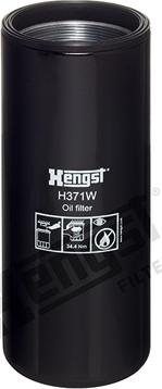Hengst Filter H371W - Oil Filter autospares.lv