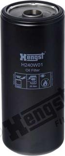 Hengst Filter H240W01 - Oil Filter autospares.lv