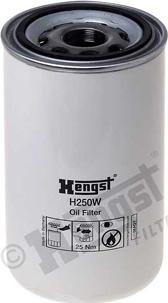 Hengst Filter H250W - Oil Filter autospares.lv